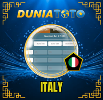 PREDIKSI TOGEL ITALY 09 AGS 2026 DUNIATOTO